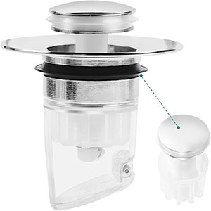 Filtro Bounce Plug Core Tampa De Ralo De Pia Bacia Cozinha Banheiro Universal Filtro de pia
