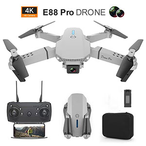 Drone E88 Pro 4K quadcopter Controle Remoto De Aeronaves De Brinquedo