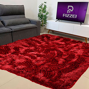 Tapete Quarto Peludo 1x1,5 Sala Felpudo 100x150