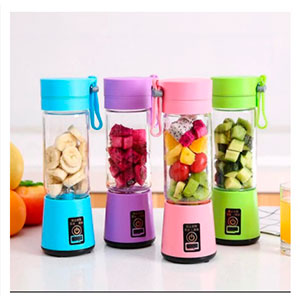 Mini Liquidificador Portátil Shake 6 Laminas + Cabo USB