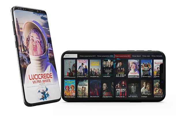 Tela do aplicativo no celular